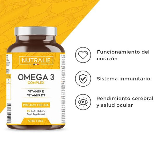 Omega 3 complex 60 capsulas blandas Nutralie
