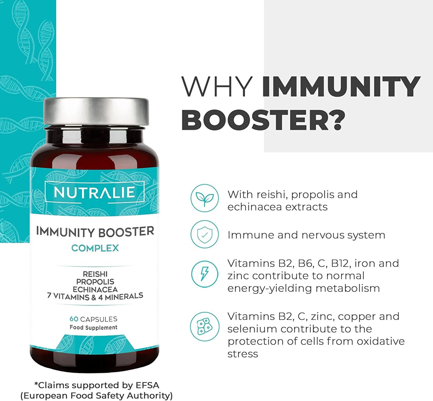 Immunity Booster Complex 60caps Nutralie