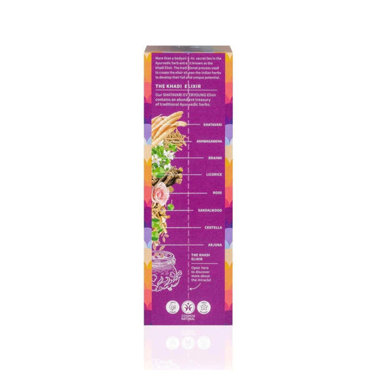 Aceite elixir ayurveda AntiEdad-Shatavari 100 ml Khadi