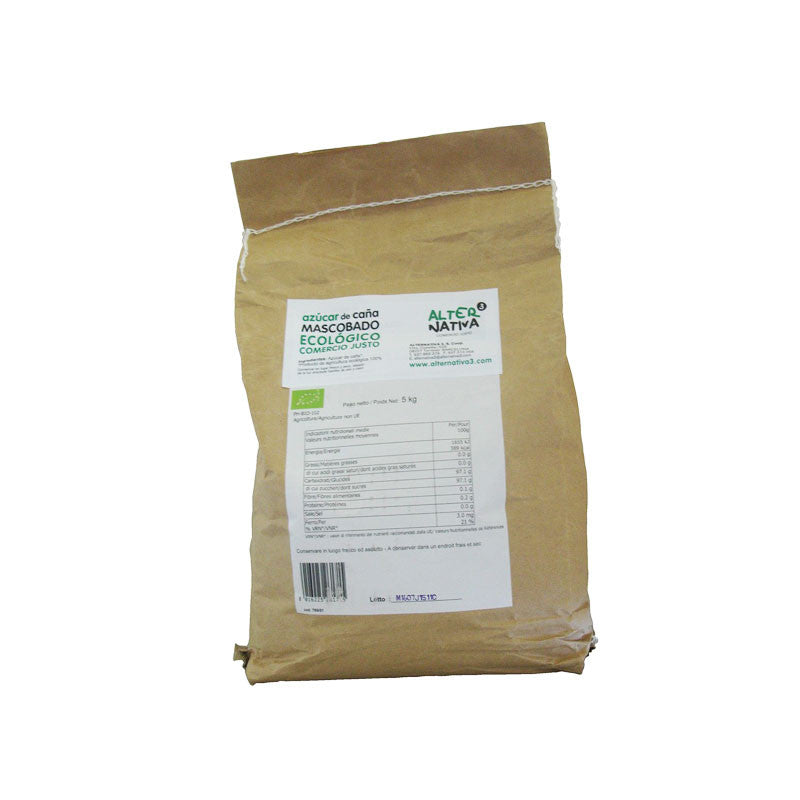 Azucar de caña mascobado filipinas bio 5 kg Alternativa 3