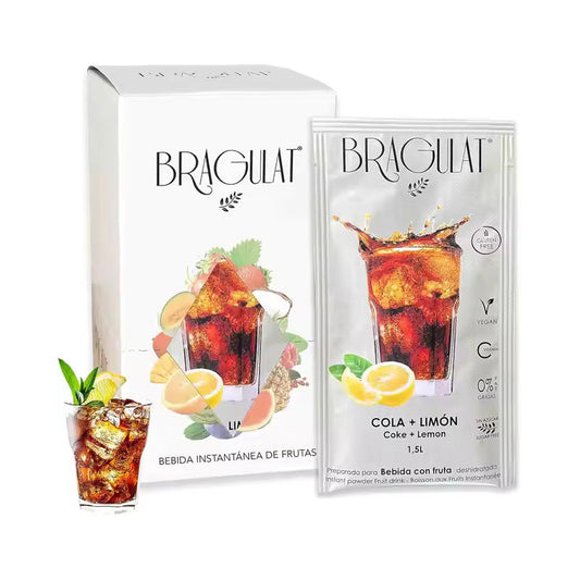 Bebida Soluble Cola Limon 15x9g Bragulat