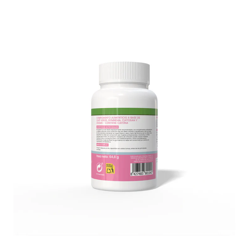 Cafe verde con gymnema, chitosan y cromo 720mg 90 capsulas Sotya