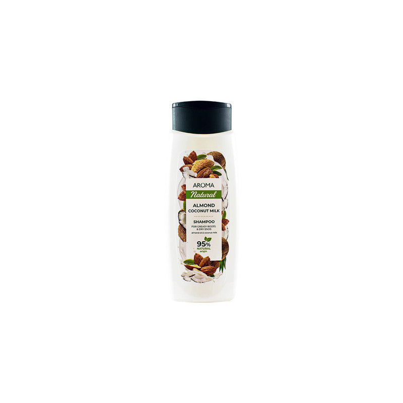 Champu Coco y almendra Raices grasas, puntas secas 400ml Rose&Rose