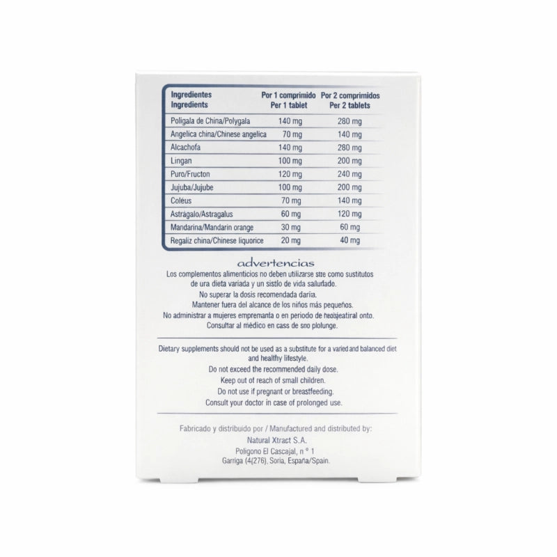 Chinasor 6 Gui Pi Wan 30 comprimidos Soria Natural