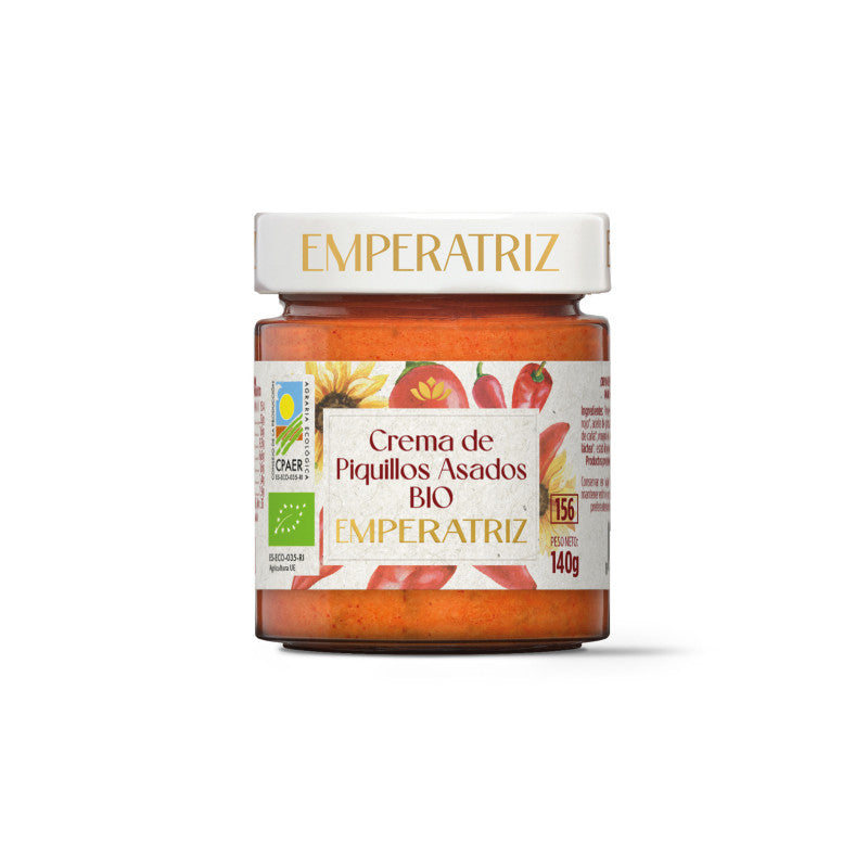 Crema de Piquillos asados Bio 156ml Emperatriz