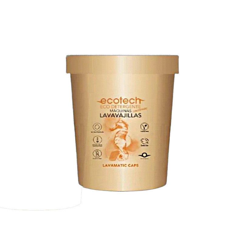EcoDetergente maquina Lavavajillas concentradas 5g 30capsulas Ecotech