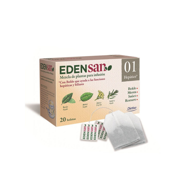 Edensan 01 Hepatico 20 filtros Dietisa