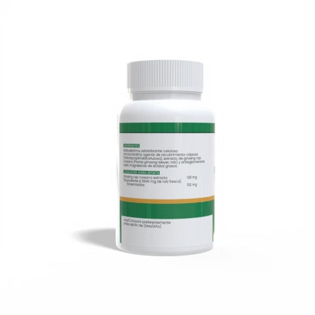 Panax Ginseng rojo coreano 500mg 60 capsulas Sotya