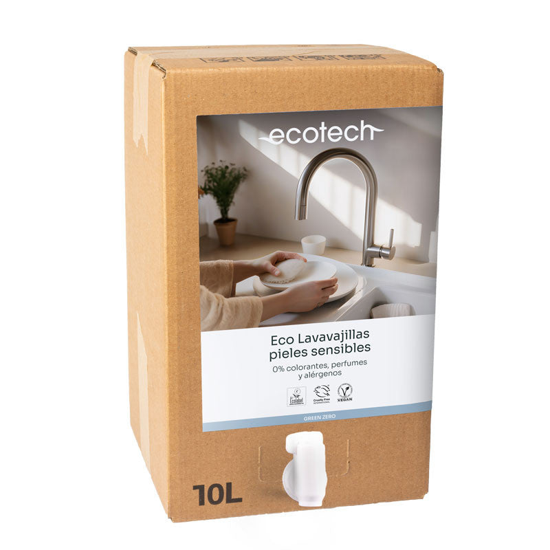 Lavavajillas Mano Green Zero (pieles sensibles) 10 L Ecotech