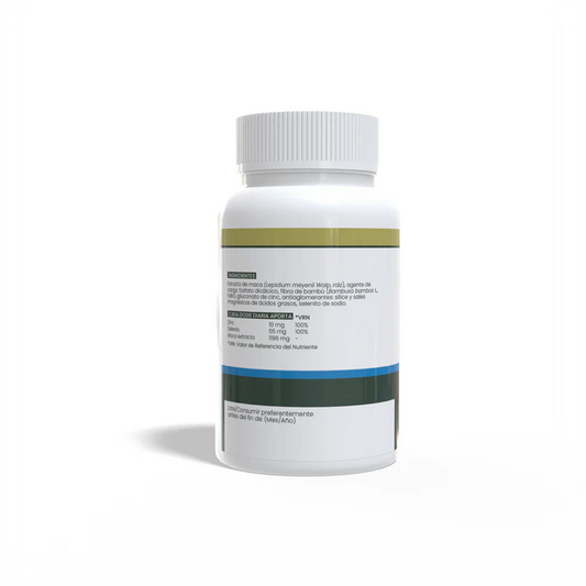 Maca+Zinc+Selenio 600mg 100 comprimidos Sotya