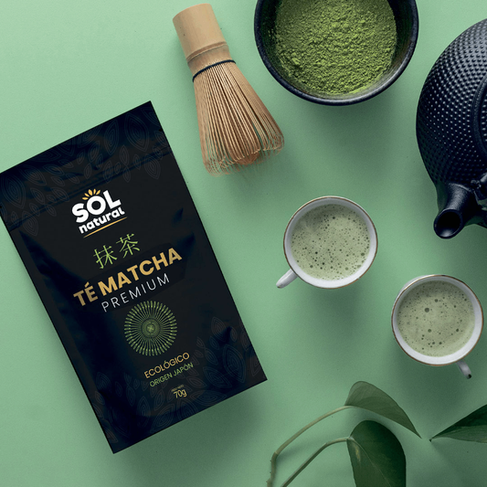 Te Matcha Premium origen Japon polvo Bio 70g Sol Natural