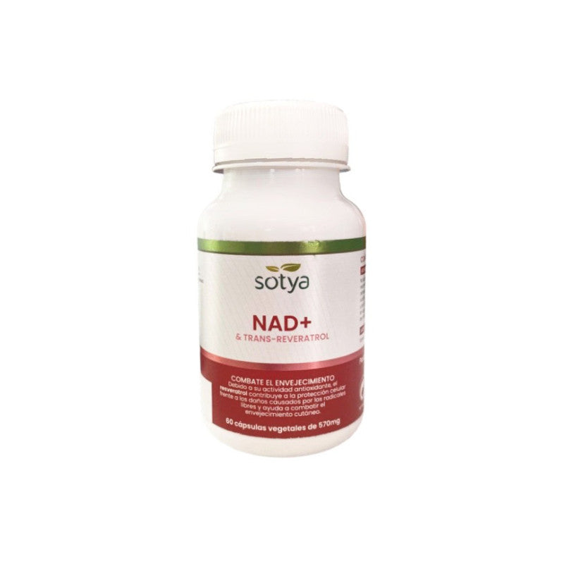 NAD+ & Trans-resveratrol 570mg 60caps Sotya