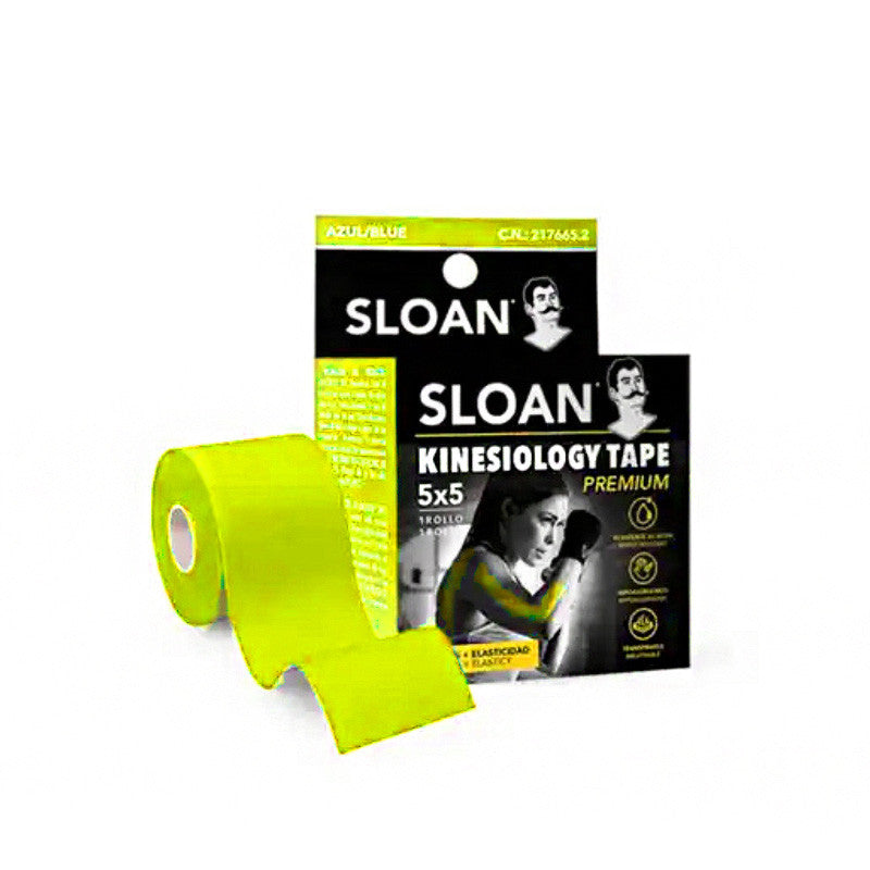 Sloan kinesiology Tape AMARILLO 5x5
