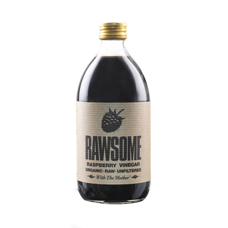 Vinagre de frambuesa sin filtrar Bio 6x500ml RAWSOME