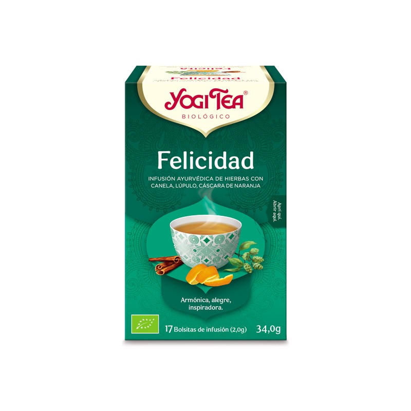Yogi Tea Felicidad 17 filtros BIO