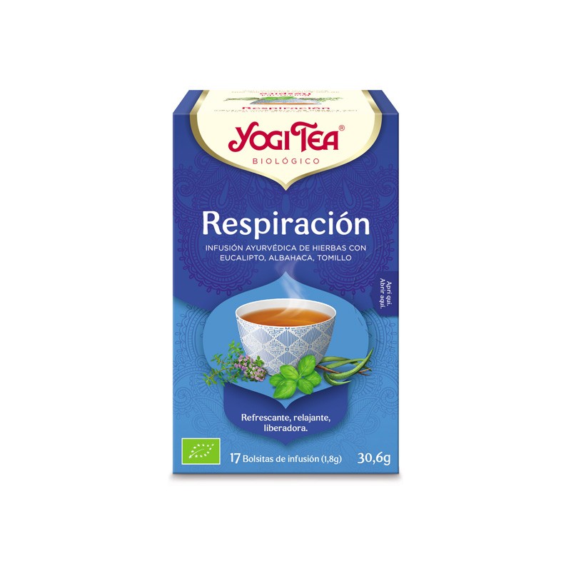 Yogi Tea Respiracion 17 filtros BIO
