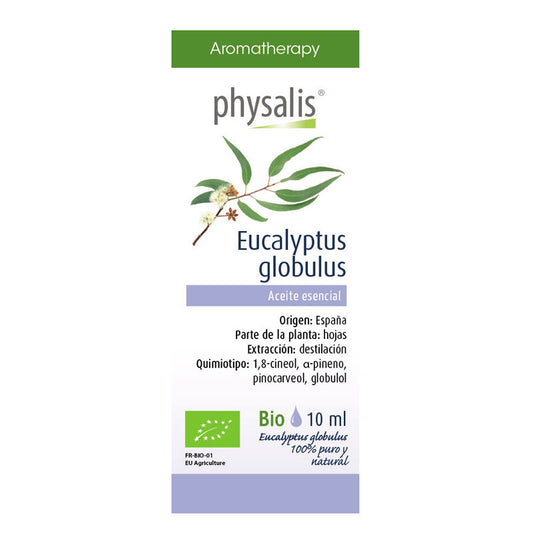 Aceite esencial de eucalipto globulus bio 10 ml Physalis