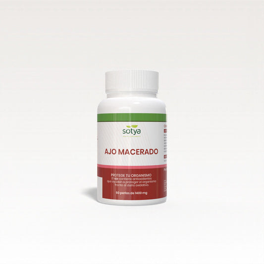 Ajo macerado 1400mg 60 perlas Sotya