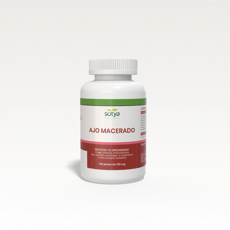 Ajo macerado 700mg 220 perlas Sotya