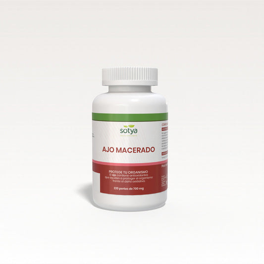 Ajo macerado 700mg 220 perlas Sotya
