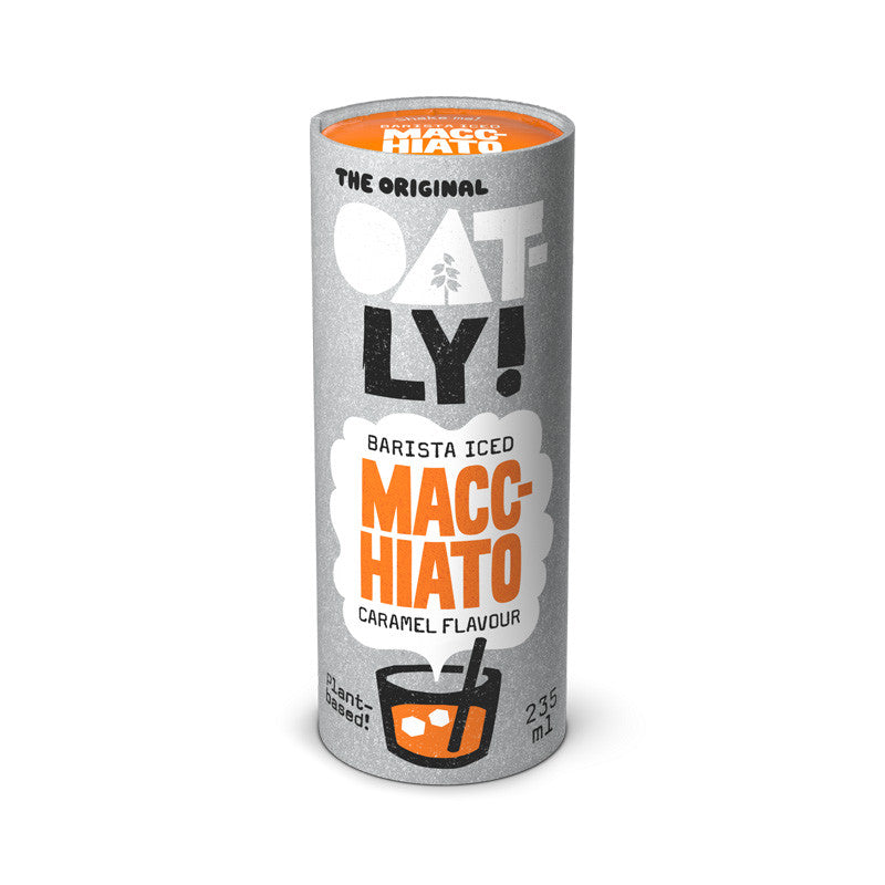 Cafe para llevar Avena barista ice macchiato caramelo 235ml Oatly