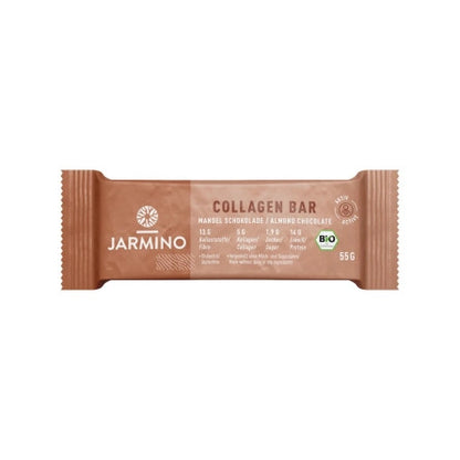 Barrita de Colageno Almendra y Cacao BIO 12x55g Jarmino