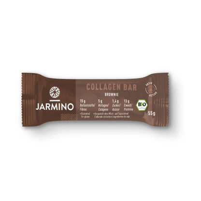 Barrita de Colageno Brownie BIO 12x55g Jarmino