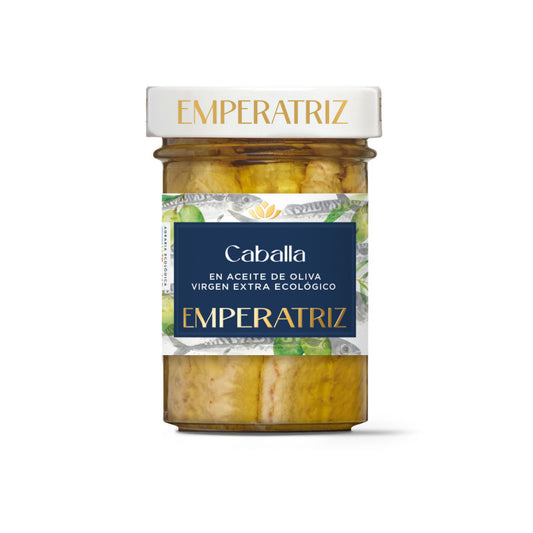Caballa en Aceite de oliva VE Bio 212ml Emperatriz