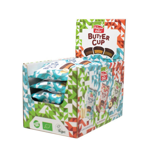 Cacahuete Butter Cup bio 15x25g La Finestra