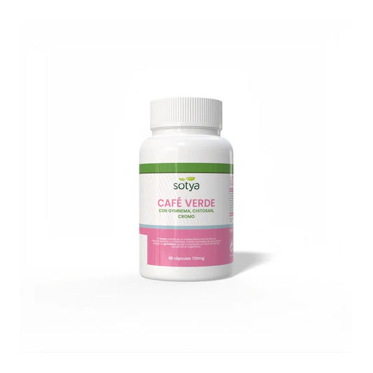 Cafe verde con gymnema, chitosan y cromo 720mg 90 capsulas Sotya