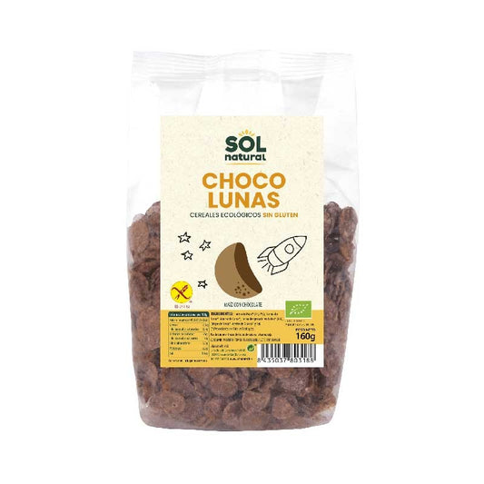 Cereales Choco Lunas sin gluten Bio 160g Sol Natural