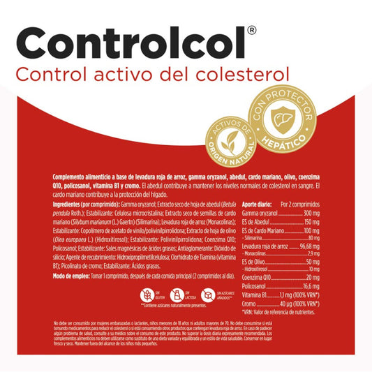 Controlcol 90 comprimidos Eladiet