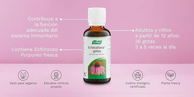 Echinaforce gotas tintura 100 ml A.Vogel