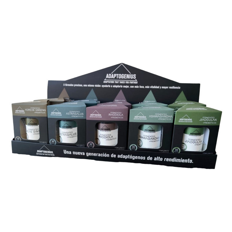 Expositor Adaptogenius 5 formulas (total 10 unidades) Bioserum