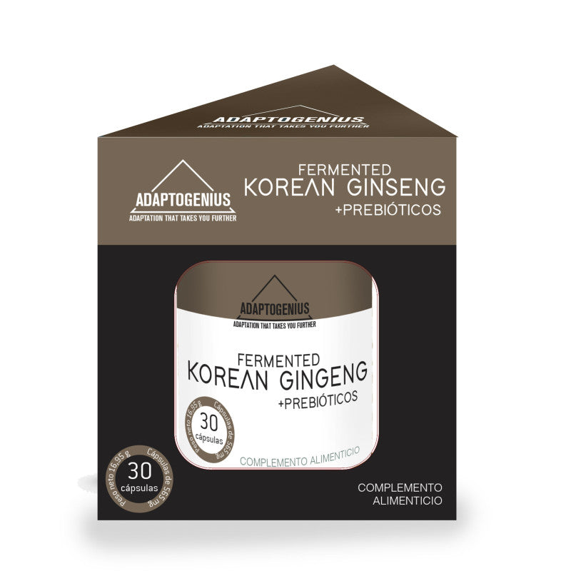 Fermented Ginseng Rojo Coreano 30 caps Bioserum Adaptogenius