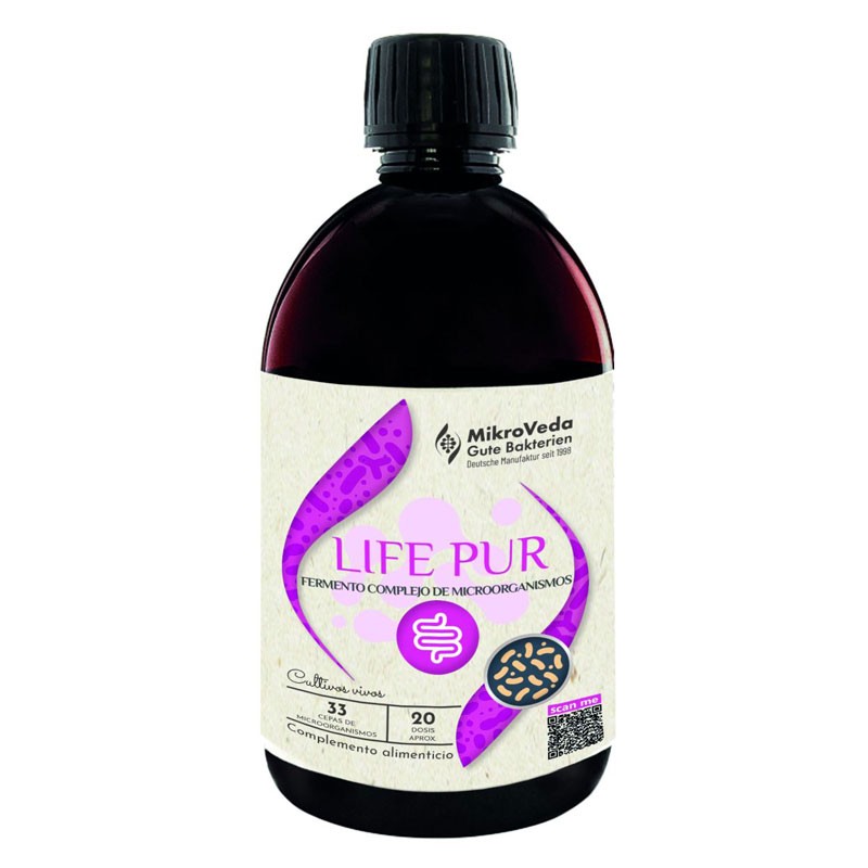 LIFE PUR Fermento de microorganismos Bio 500ml MikroVeda
