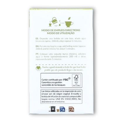 Ginkgo Biloba Infusion Bio 20 filtros Artemis