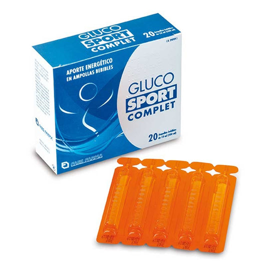 Gluco Sport Complet 10ml x 20 ampollas Faes Farma