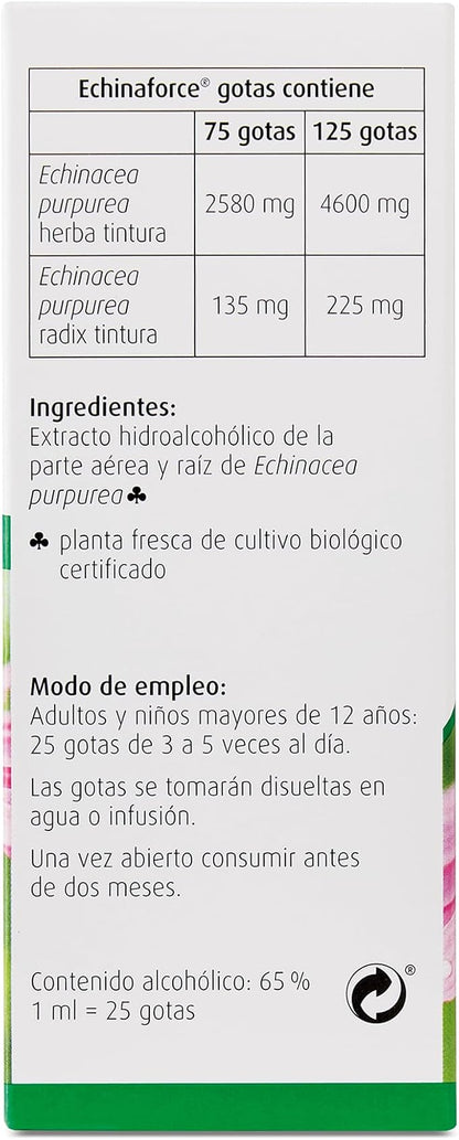 Echinaforce gotas tintura 100 ml A.Vogel