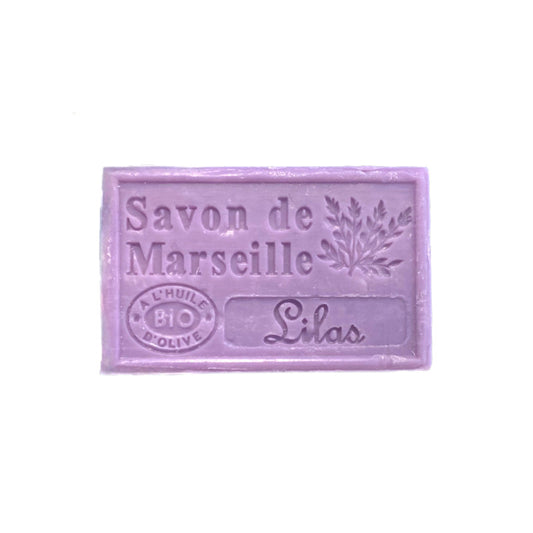 Jabon de marsella Lilas 125g Savonnerie