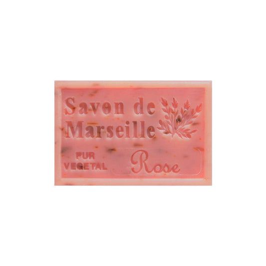 Jabon de marsella Petalos de Rosa 125g Savonnerie