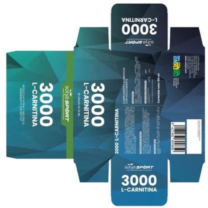 L-Carnitina 3000 10 viales x 10ml Sotya SPORT