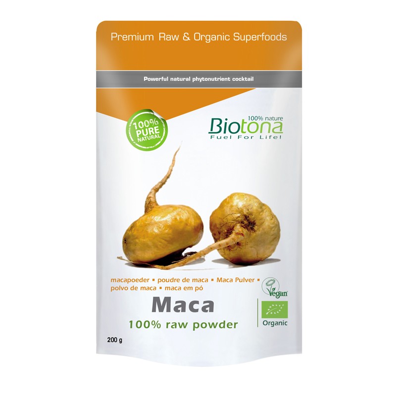 Maca en polvo superfood bio 200g Biotona