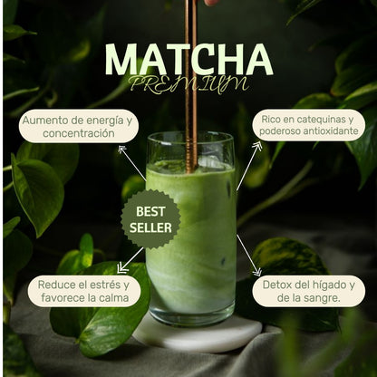 Te Matcha Premium origen Japon polvo Bio 70g Sol Natural