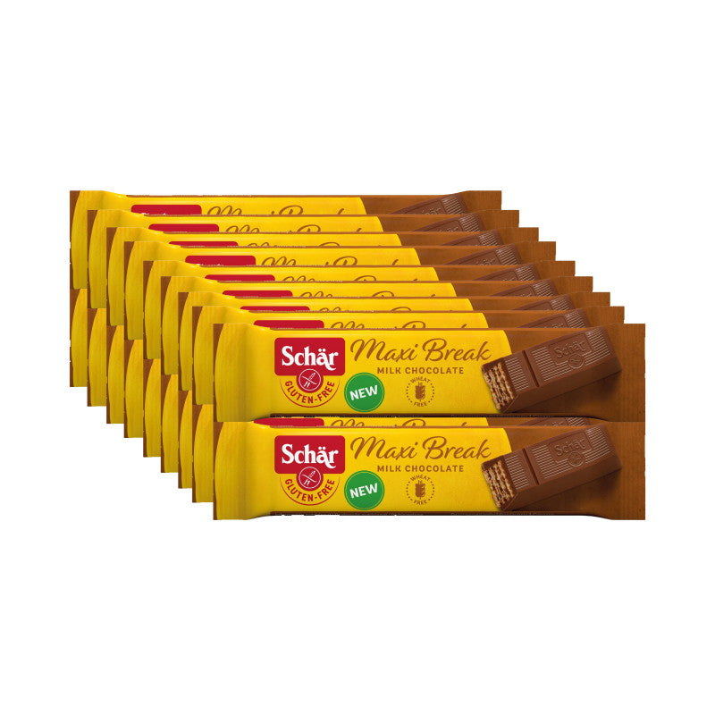Maxi Break barrita chocolate S/G 18x38g Schar