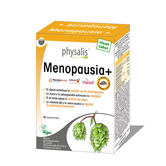 Menopausia+ 30 comprimidos Physalis