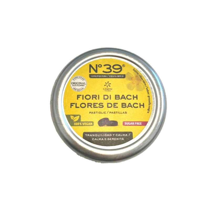 Pastillas Flores de Bach Nº39 Sin azucar 50g Lemon Pharma