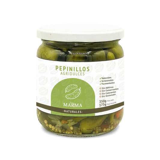 Pepinillos agridulces 350 g Bionsan
