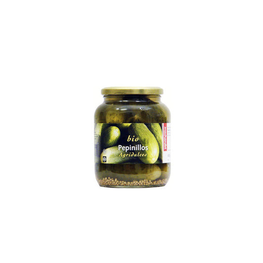 Pepinillos agridulces Bio 680g Machandel