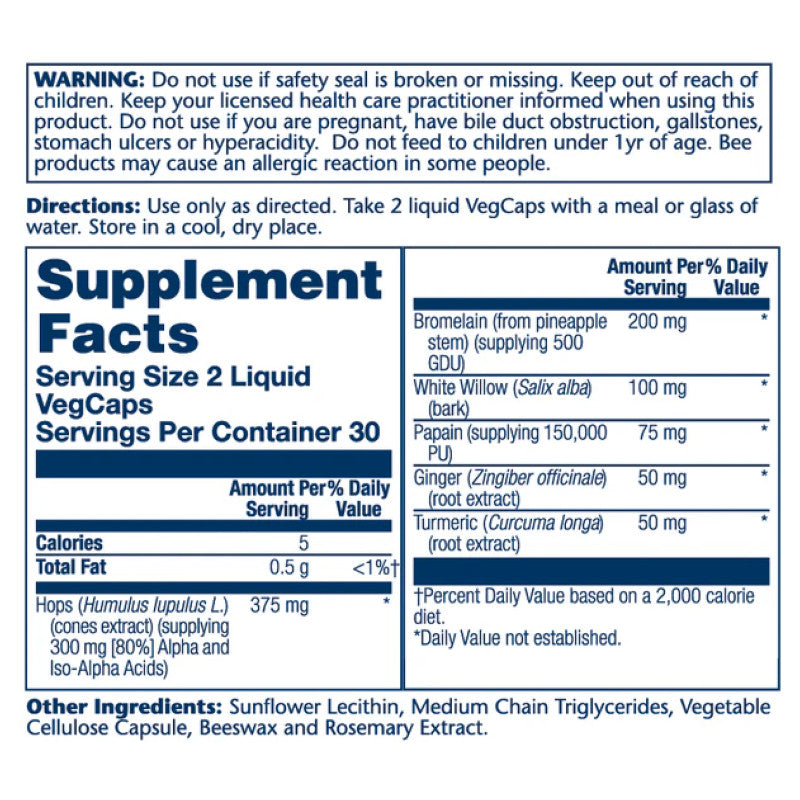 Super IbuActin 60 vcaps Solaray